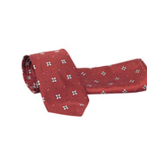 OXFORD MAROON TIE SET